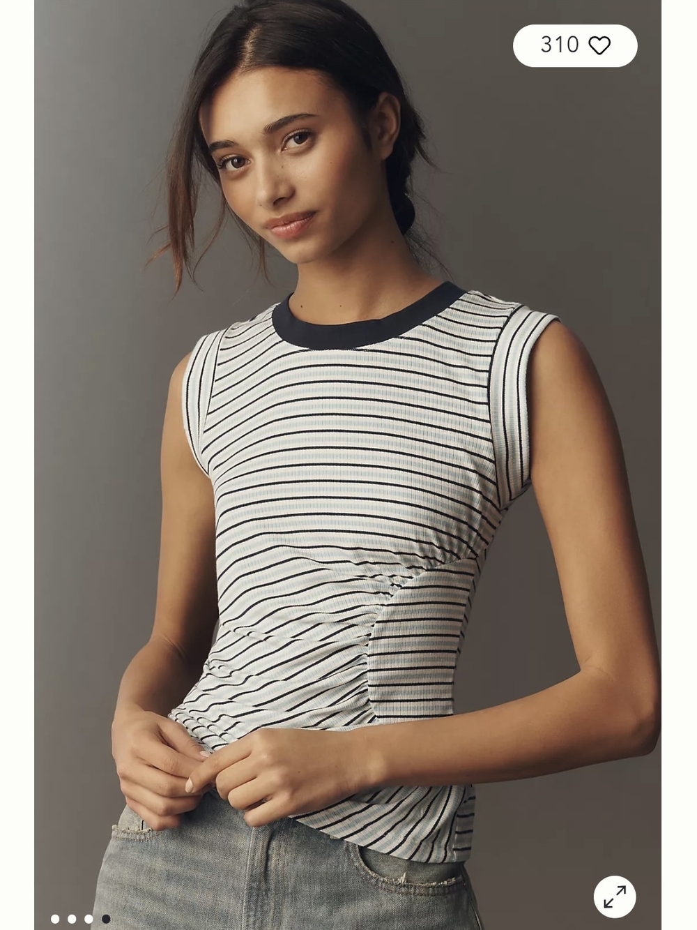 Maeve Striped Tank